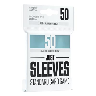Just Sleeves - 50 Clear Standard Sleeves