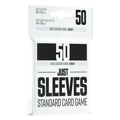 Just Sleeves - 50 Black Standard Sleeves