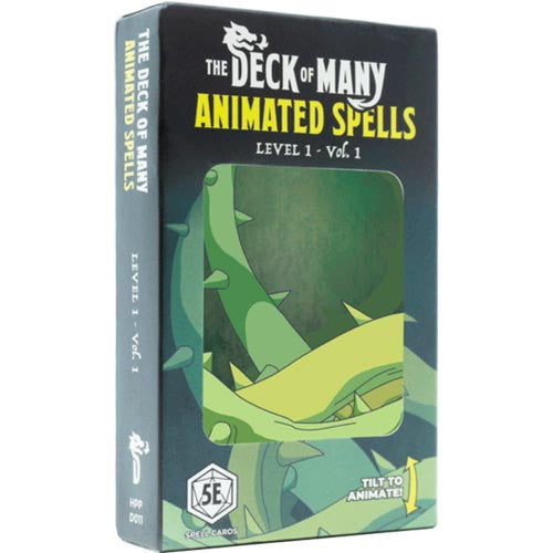 The Deck of Many: Animated Spell Cards - Level 1 Vol. 1