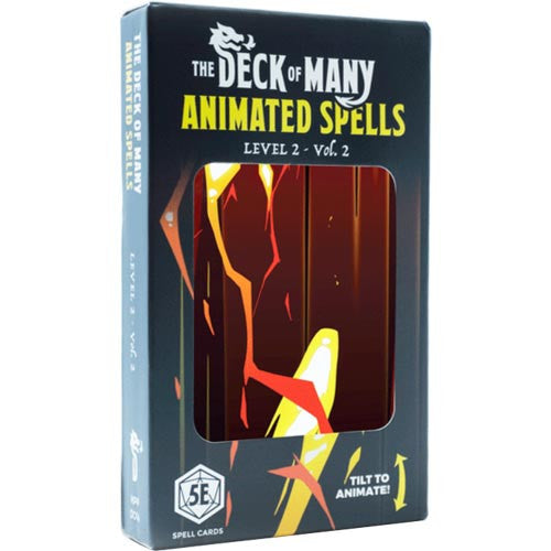 The Deck of Many: Animated Spell Cards - Level 2 Vol. 2