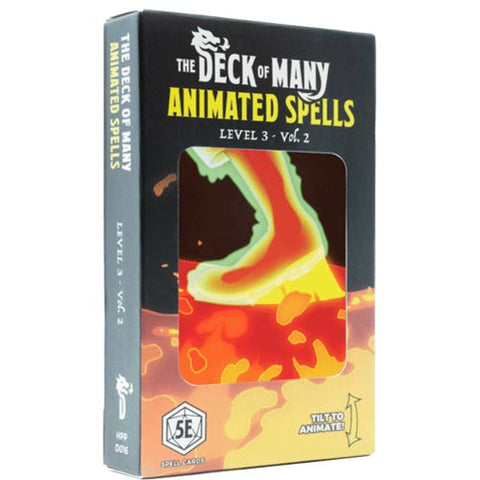 The Deck of Many: Animated Spell Cards - Level 3 Vol. 2