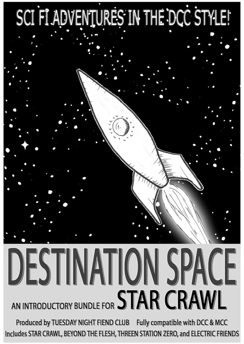 DCC RPG: Destination Space: Star Crawl Starter Pack