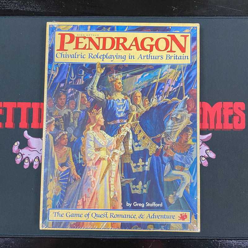 Pendragon: Chivalric Roleplaying in Arthur's Britain Box Set - Never opened, In original shrinkwrap