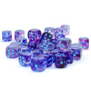 CHX 27957 Nebula Nocturnal/Blue 12mm d6 Dice Block (36 Dice)