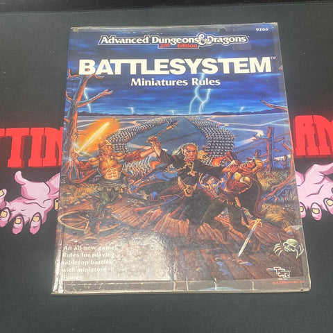 Advanced Dungeons & Dragons 2E: Battlesystem Miniatures Rules