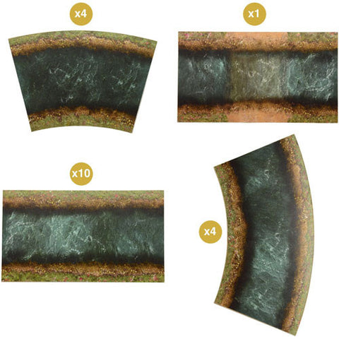 Epic Battles: Warlord Games: Rivers Scenery Pack