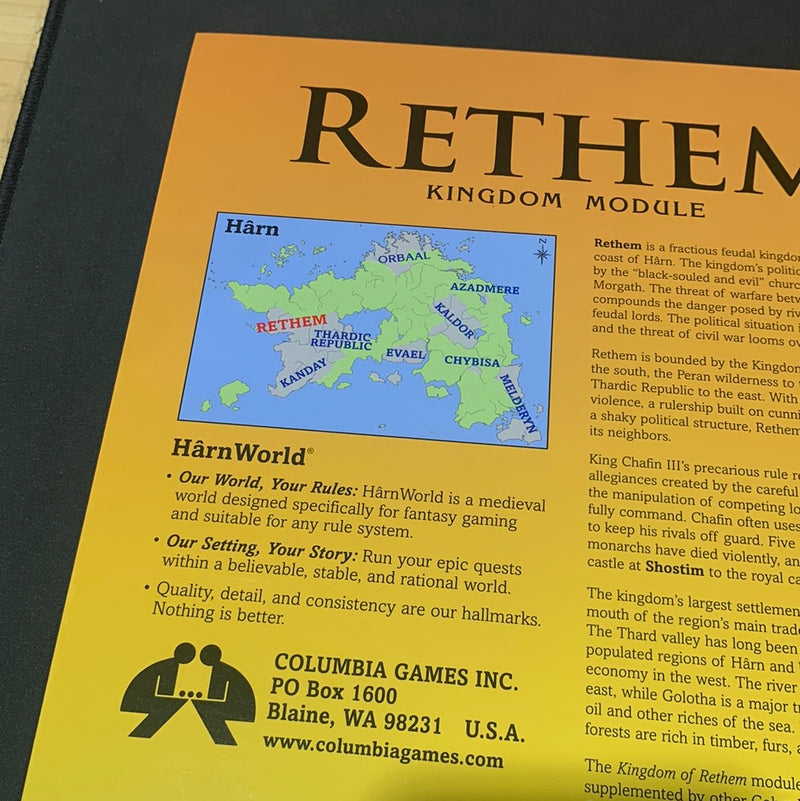 Kingdom of Rethem (Hardbook)