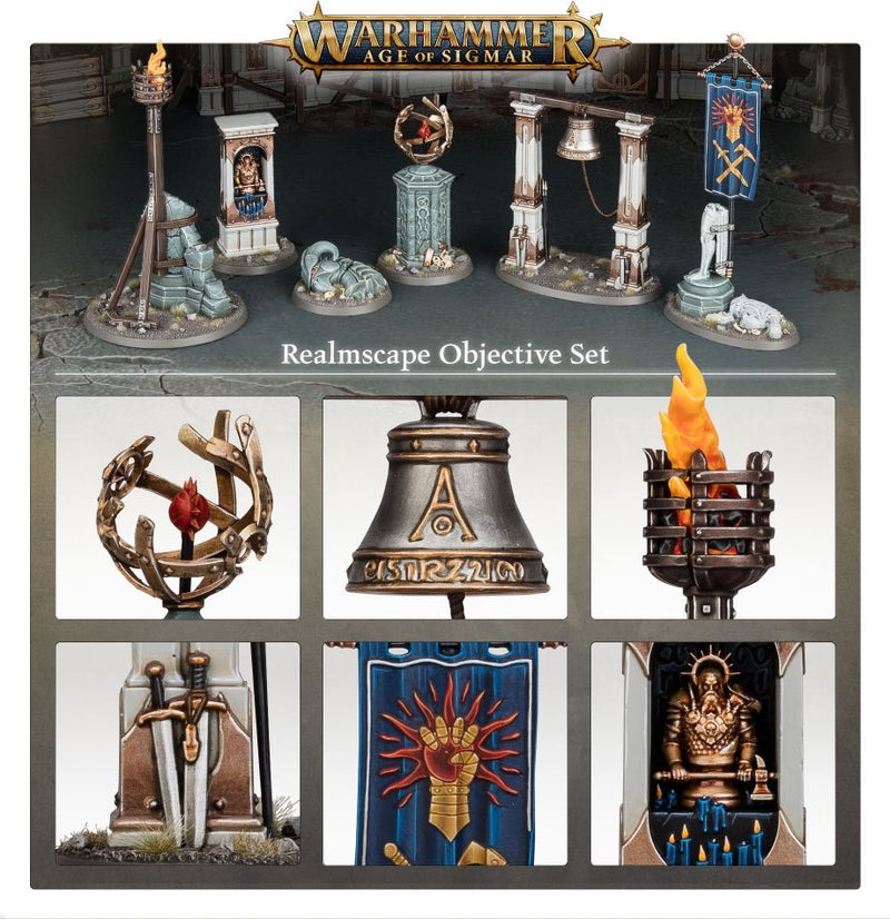 Warhammer Age of Sigmar - Realmscape Objective Set