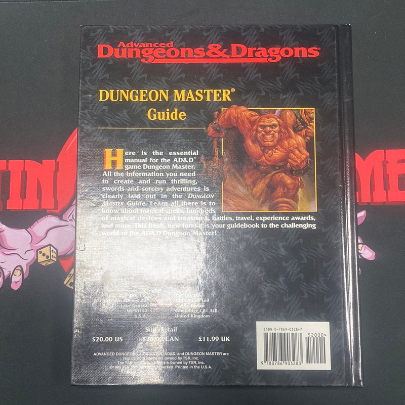 Advanced Dungeons & Dragons 2E Dungeon Master Guide - Signed by Jeff Easley