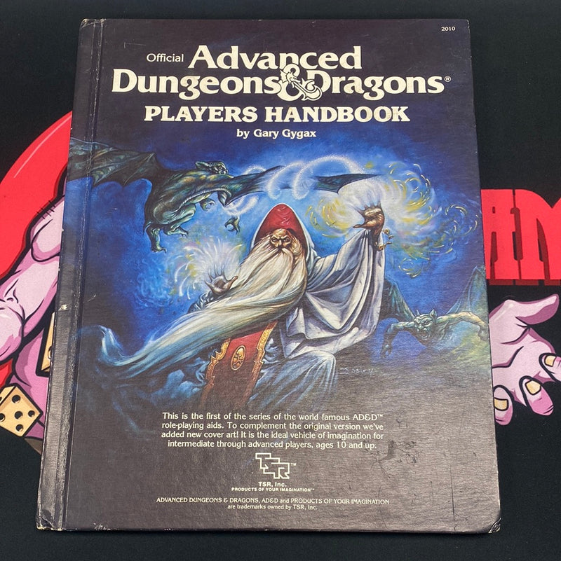 Advanced Dungeons & Dragons: Players Handbook (6th Printing, Orange Spine)