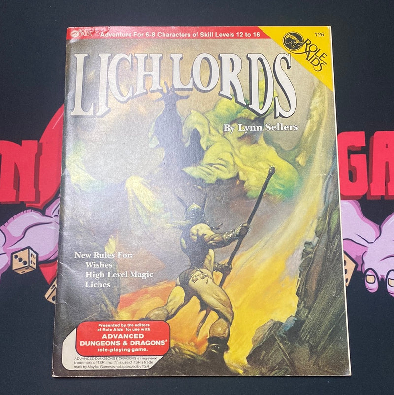 Advanced Dungeons & Dragons: Lich Lords