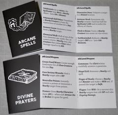 The Black Hack Spell/Prayer Booklet Set
