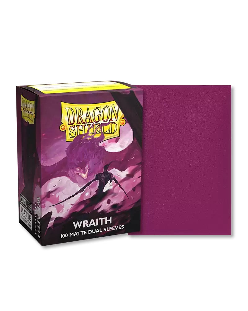 Dragon Shield Sleeves: Matte Dual - Wraith (100)