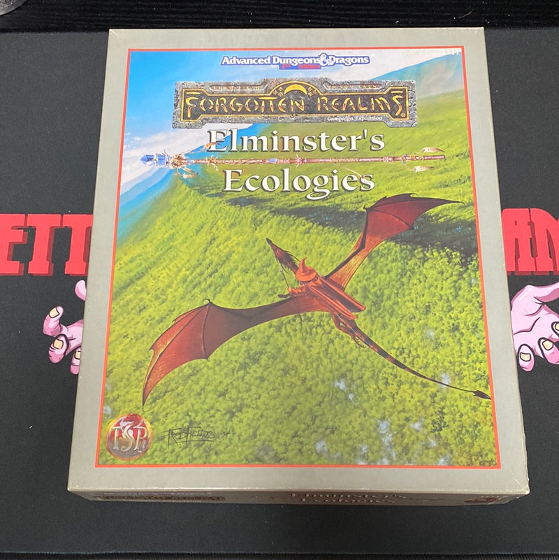 Advanced Dungeons & Dragons 2E: Forgotten Realms Elminster’s Ecologies Box Set PLUS Bonus