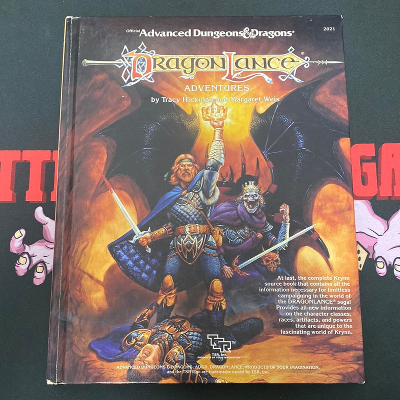 Advanced Dungeons & Dragons 1E: DragonLance Adventures