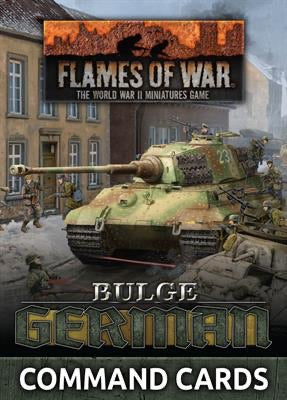 Flames of War - Bulge: German Command Cards