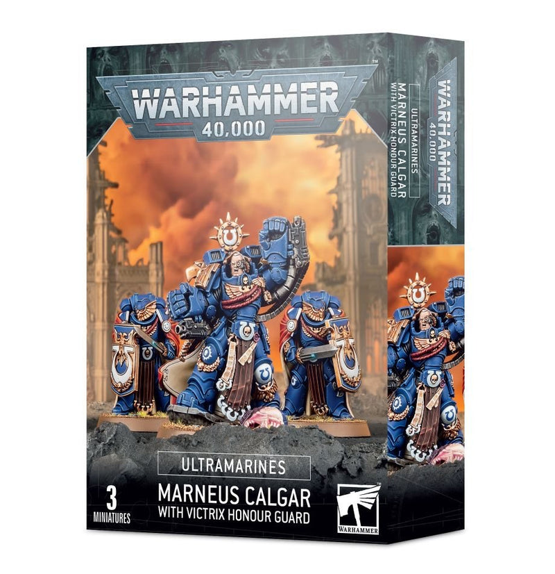 Warhammer 40K: Ultramarines - Marneus Calgar with Victrix Honour Guard