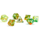 CHX 27555 Nebula Spring/White Polyhedral 7-Die Set
