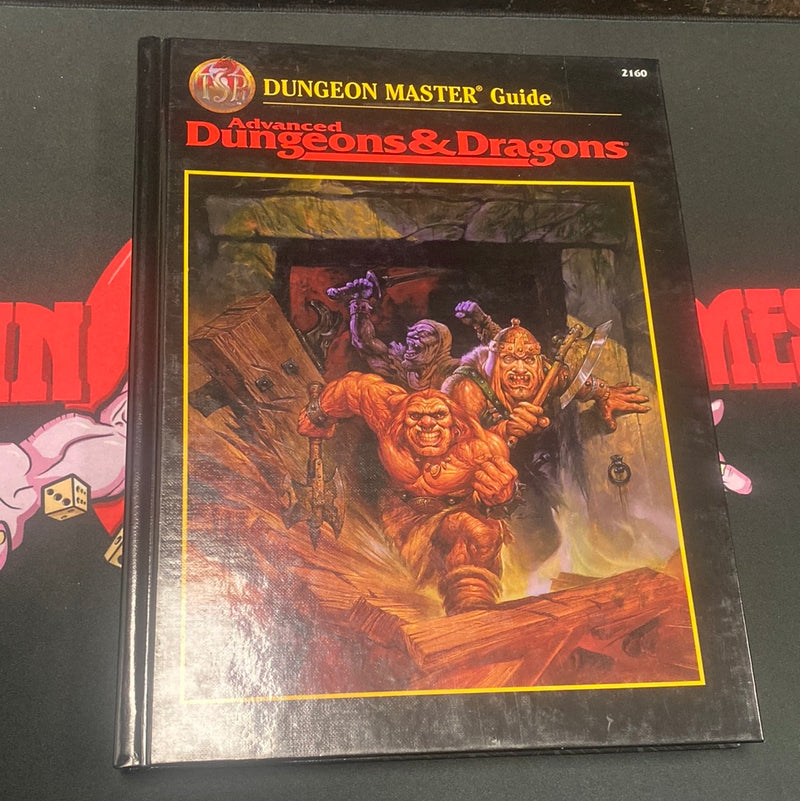 Advanced Dungeons & Dragons 2E Dungeon Master Guide - Signed by Jeff Easley