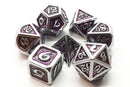 OSDMTL-65 Dragon Scale - Purple Polyhedral 7 Die Set