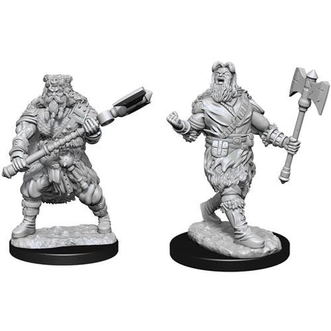 WZK 90224 D&D Nolzur's Marvelous Unpainted Minis: W14 Male Human Barbarian