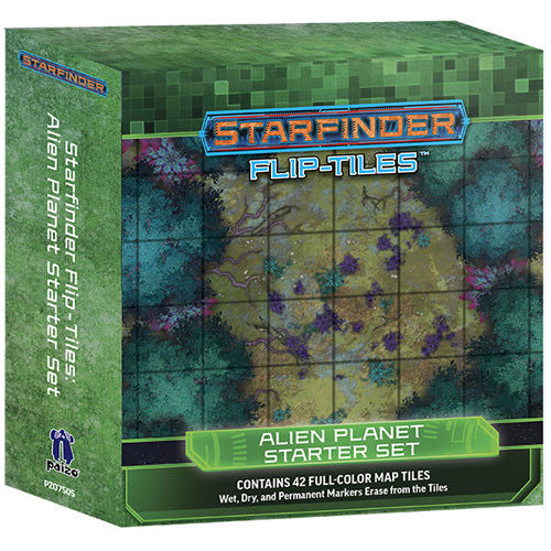 Starfinder RPG: Flip-Tiles - Alien Planet Starter Set