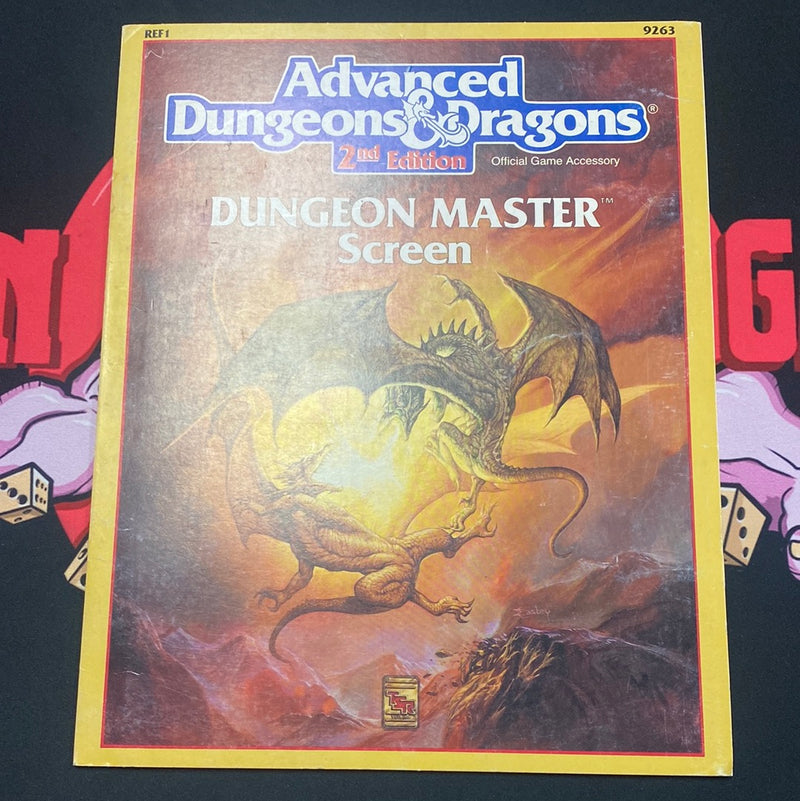 Advanced Dungeons & Dragons 2E: Dungeon Master Screen