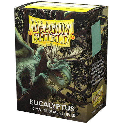 Dragon Shield Sleeves: Matte Dual - Eucalyptus (100)