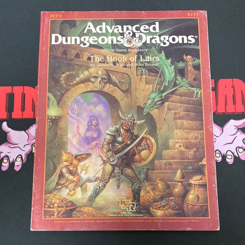Advanced Dungeons & Dragons 1E: The Book of Lairs REF3