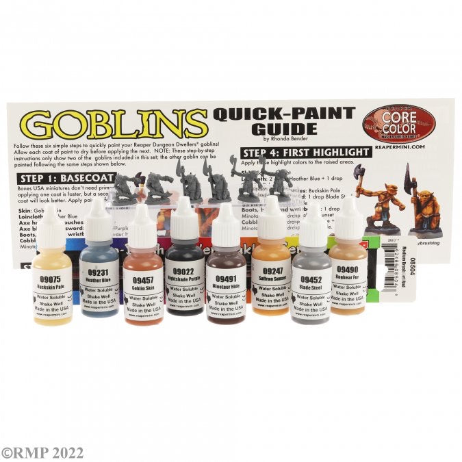 RPR 09914 Learn to Paint: Goblins Quick-Paint Kit
