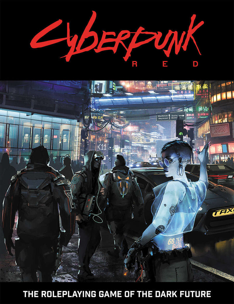 Cyberpunk RED RPG: Core Rule Book
