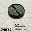 RPR 74032 Baseboss - 25mm Round Gaming Base