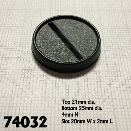 RPR 74032 Baseboss - 25mm Round Gaming Base