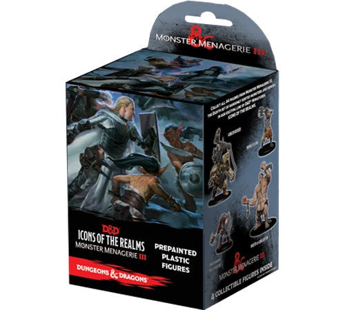 D&D Icons of the Realms Miniatures:  Monster Menagerie III Booster Pack