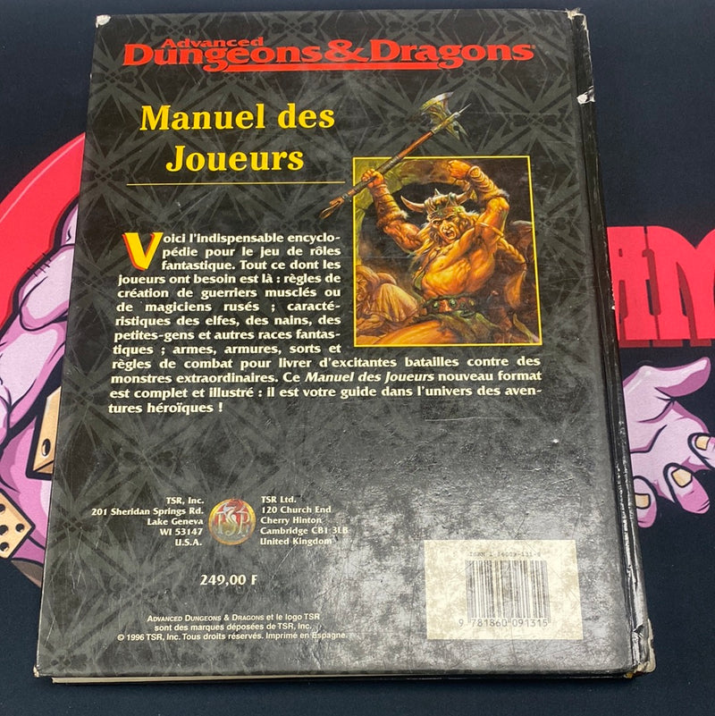 Advanced Dungeons & Dragons: Players Handbook (French Version)
