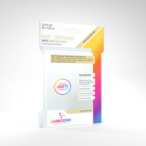 Gamegenic Dixit/Mysterium Matte Board Game Sleeves