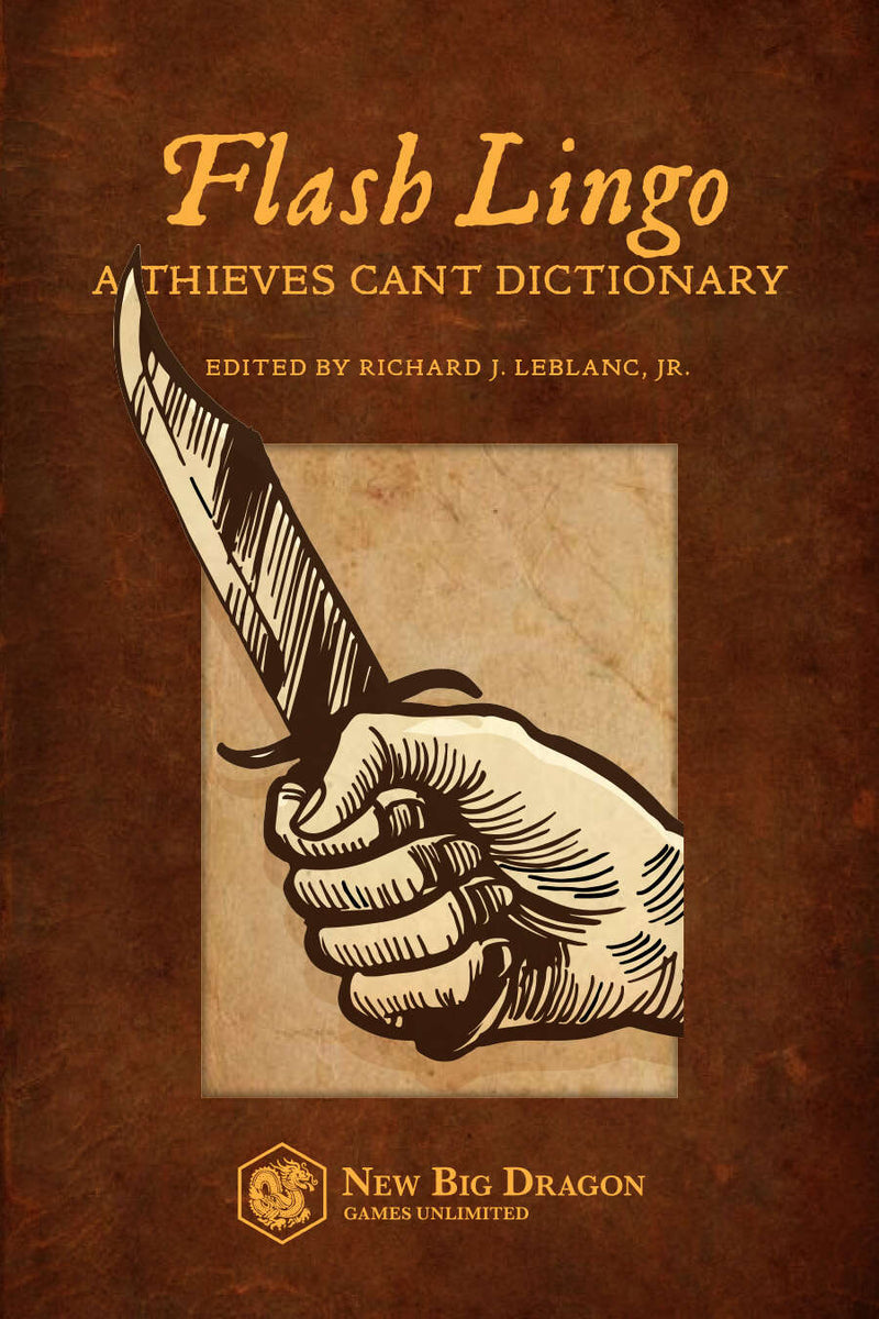 Flash Lingo - A Thieves Cant Dictionary