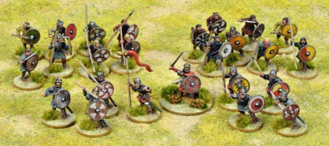 SAGA: Age of Vikings Starter - Plastic Anglo-Saxons/Anglo-Danes GBP08