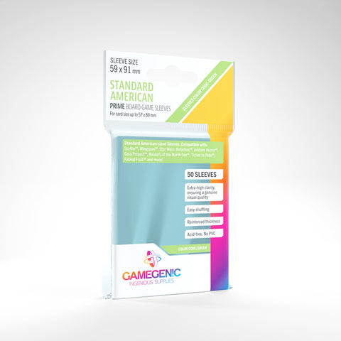 Gamegenic Standard American Matte Board Game Sleeves