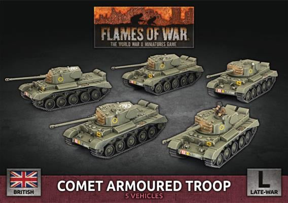 Flames of War - Comet Platoon (BBX71)