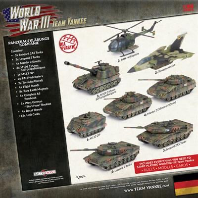 Team Yankee: West German Starter Force - Panzeraufklärungs Kompanie