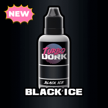 Black Ice Metallic Acrylic Paint
