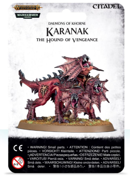 Daemons of Khorne: Karanak, the Hound of Vengeance