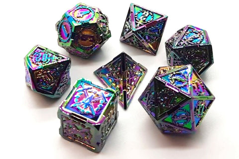 OSDMTL-72 Knights of the Round Table - Spectral Polyhedral 7 Die Set