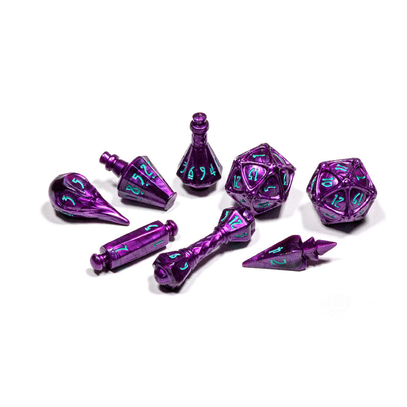 PHD2328 The Wizard 8 Dice Set - Wizardstone