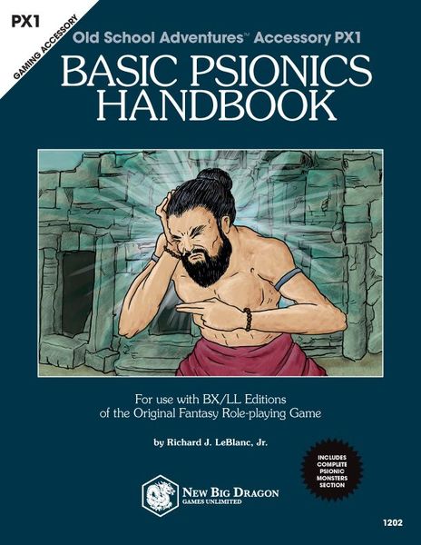 Old School Adventures Accessory: Basic Psionics Handbook PX1
