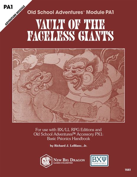 Vault of the Faceless Giants PA1