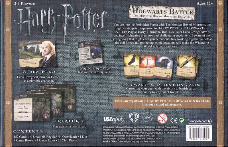 Harry Potter: Hogwarts Battle - The Monster Box Of Monsters Expansion
