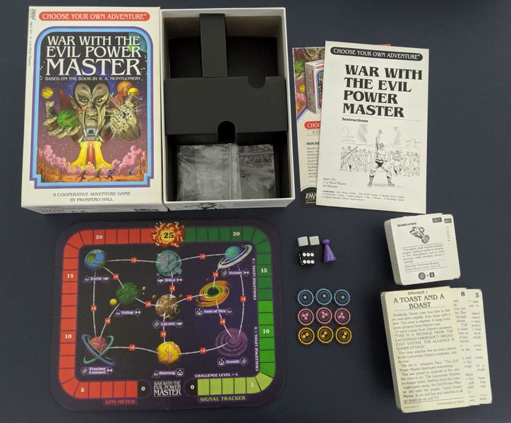 Choose Your Own Adventure: War with the Evil Power Master