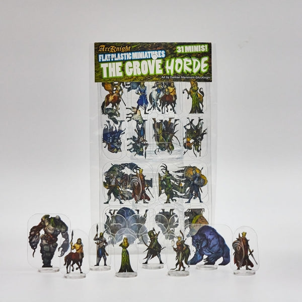 ArcKnight Flat Plastic Miniatures: The Grove Horde
